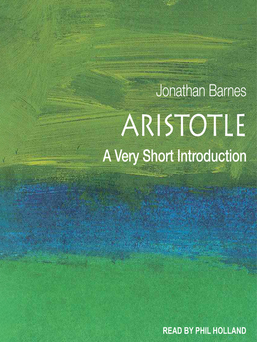 Title details for Aristotle by Jonathan Barnes - Available